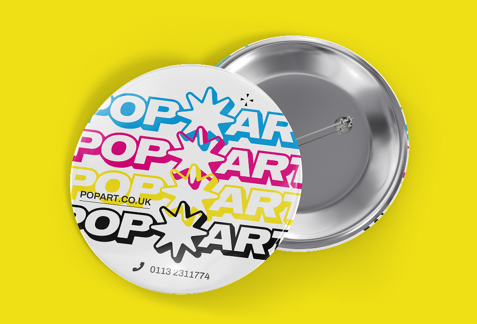 Pop Art Pin Badges