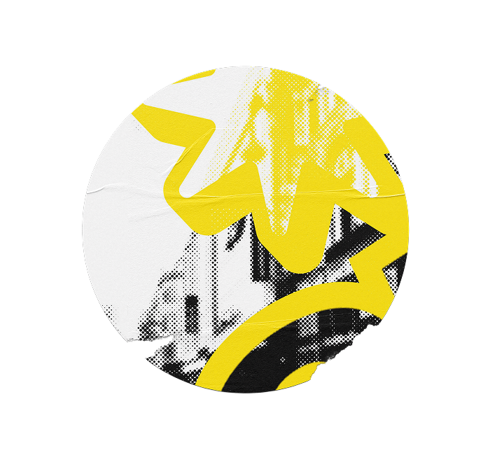 Pop Art Circle Sticker Mockup 3 (1)