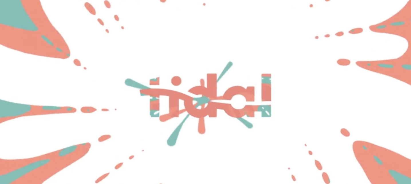 Tidal Recruitment - logo splatter