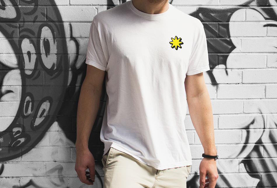 Pop Art T-shirt Mockup