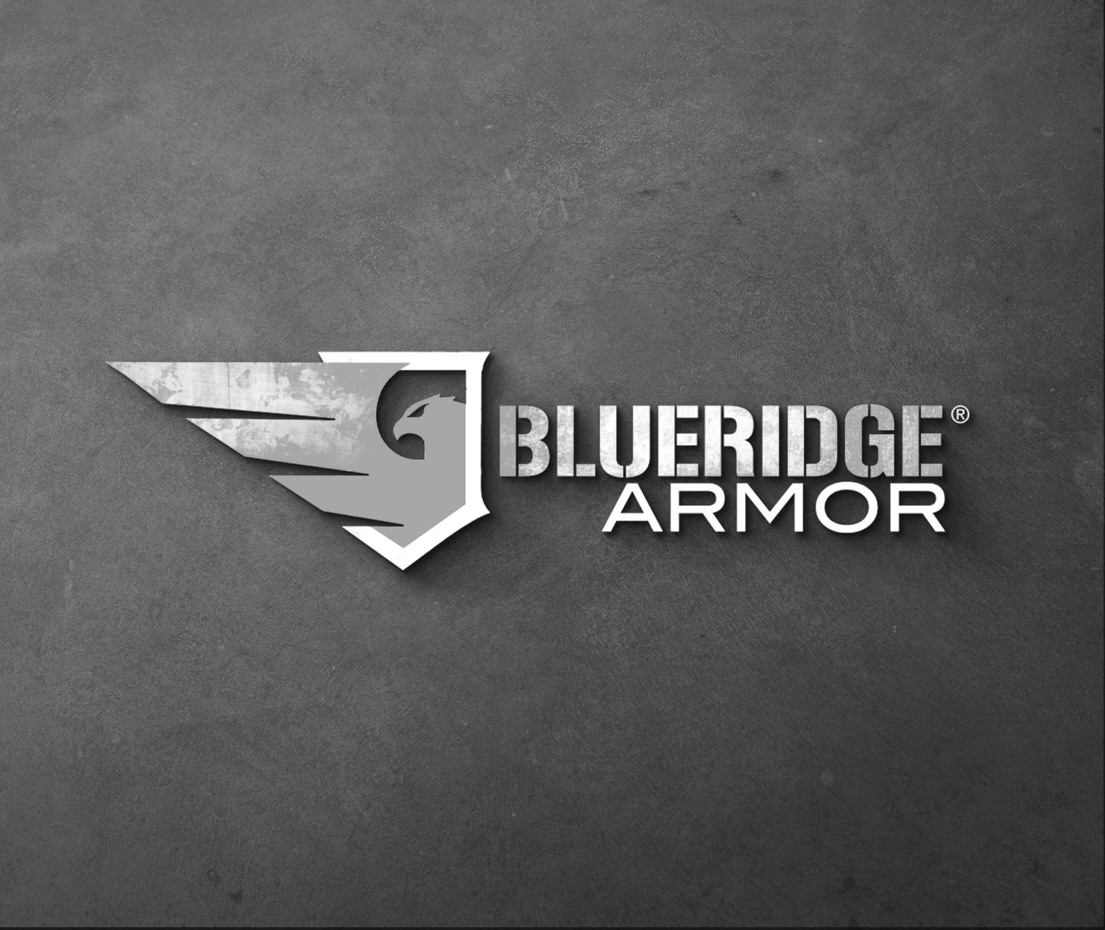 Blueridge Armor Metal Logo Mockup