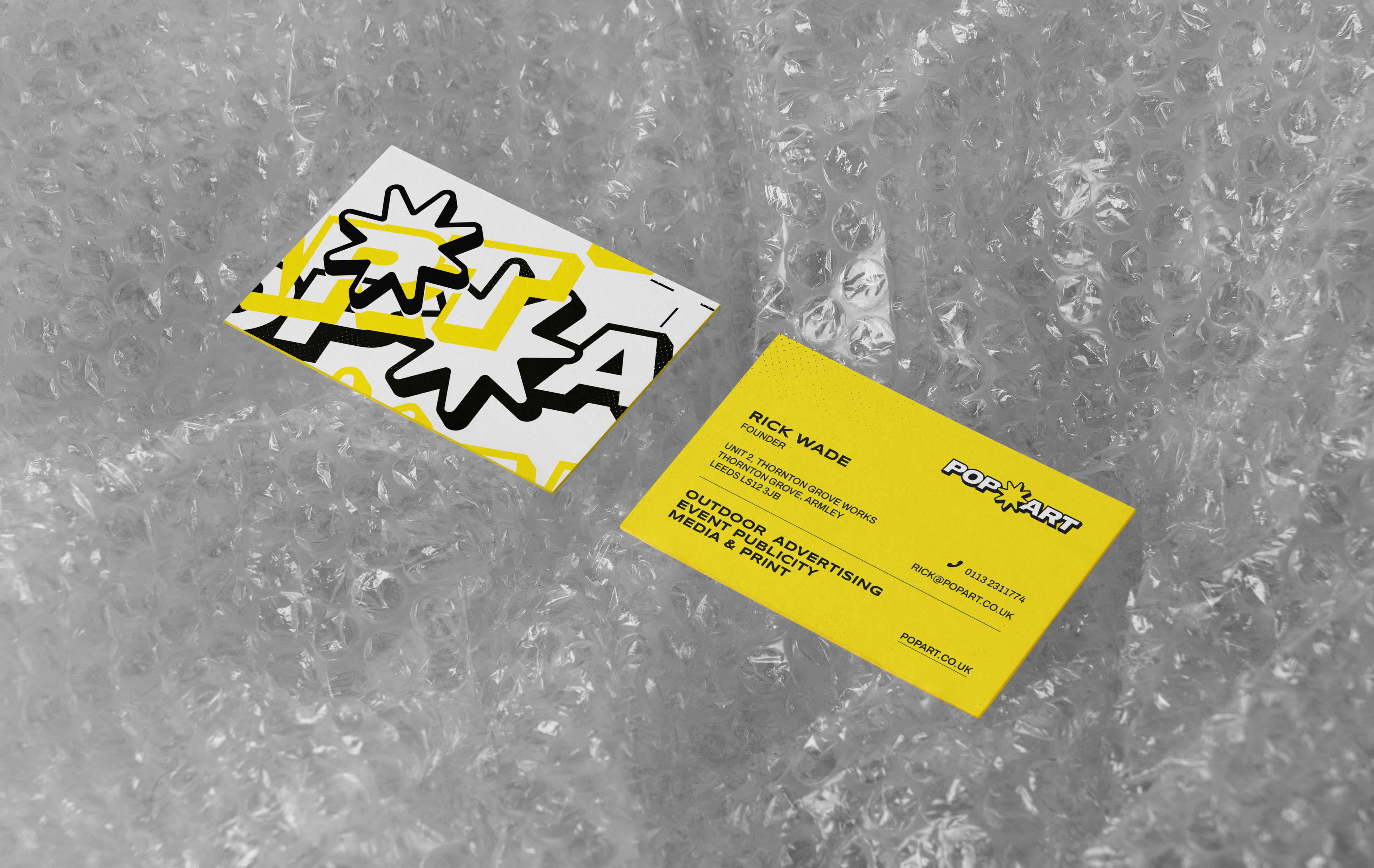 Pop Art - Business Cards